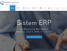 Tablet Screenshot of navigatorsoftware.ro